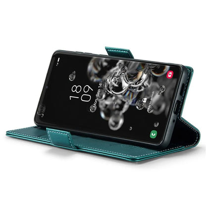 CASEME 023 Series For Samsung Galaxy S20 Ultra Case Wallet RFID Blocking Leather Phone Cover
