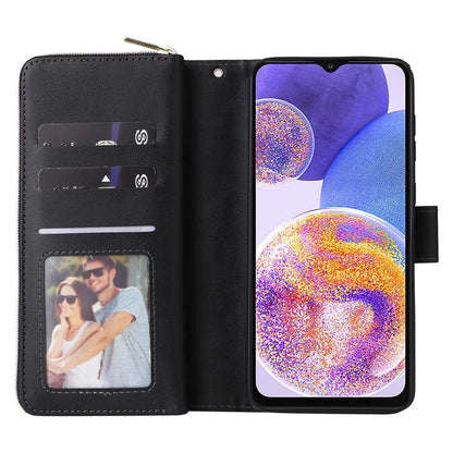 For Samsung Galaxy A23 4G / M23 5G / A23 5G (Global Version) Case Card Slots Leather Phone Cover