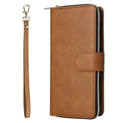 For Samsung Galaxy A23 4G / M23 5G / A23 5G (Global Version) Case Card Slots Leather Phone Cover