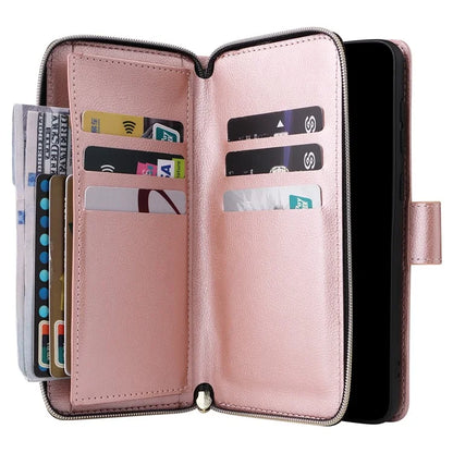 For Samsung Galaxy A23 4G / M23 5G / A23 5G (Global Version) Case Card Slots Leather Phone Cover