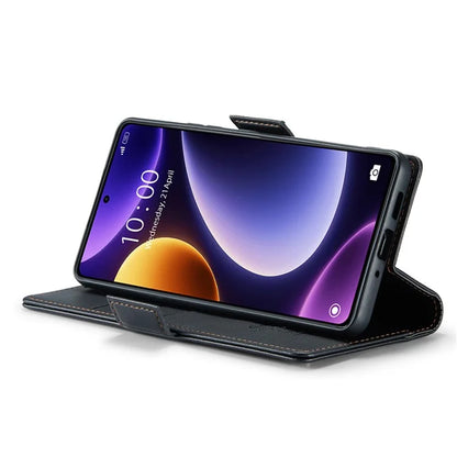 CASEME 023 Series For Xiaomi Poco F5 5G / Redmi Note 12 Turbo Case Wallet Leather Phone Cover