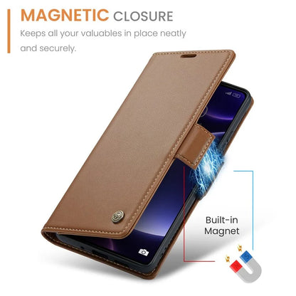 CASEME 023 Series For Xiaomi Poco F5 5G / Redmi Note 12 Turbo Case Wallet Leather Phone Cover