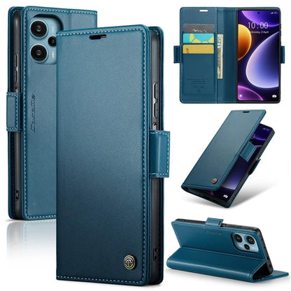 CASEME 023 Series For Xiaomi Poco F5 5G / Redmi Note 12 Turbo Case Wallet Leather Phone Cover