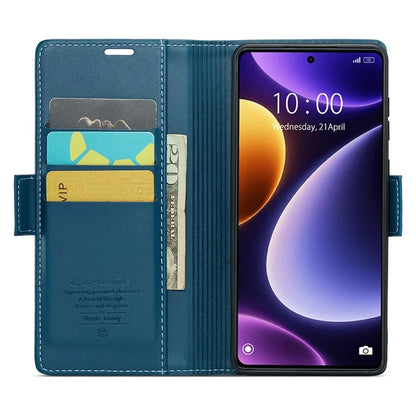 CASEME 023 Series For Xiaomi Poco F5 5G / Redmi Note 12 Turbo Case Wallet Leather Phone Cover