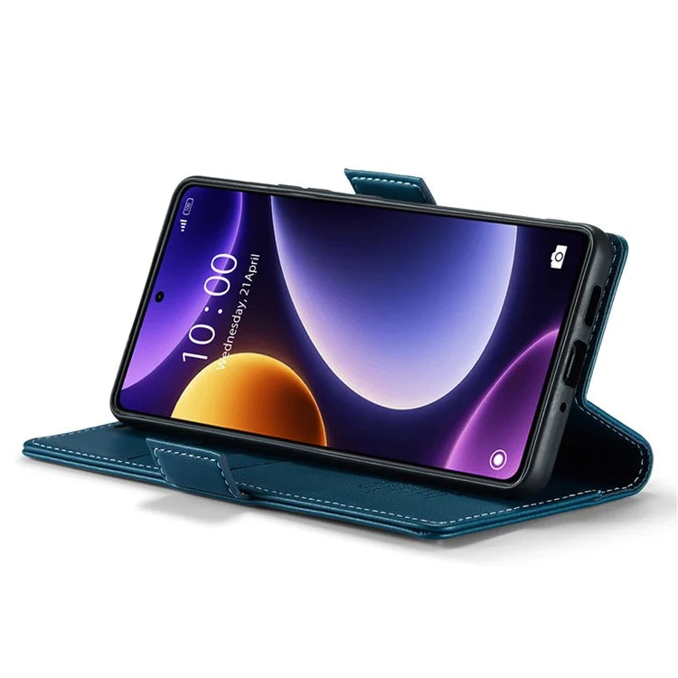CASEME 023 Series For Xiaomi Poco F5 5G / Redmi Note 12 Turbo Case Wallet Leather Phone Cover