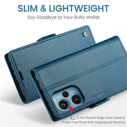 CASEME 023 Series For Xiaomi Poco F5 5G / Redmi Note 12 Turbo Case Wallet Leather Phone Cover