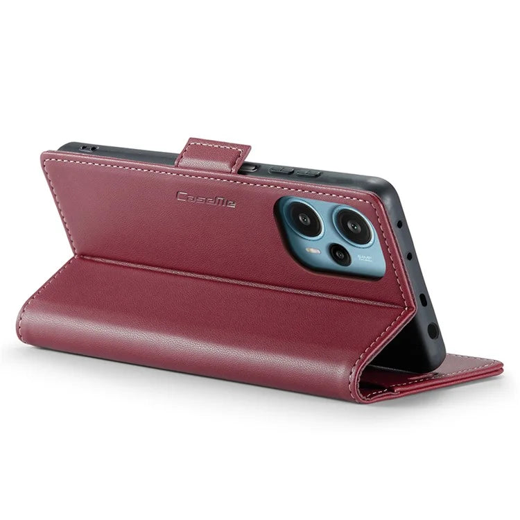 CASEME 023 Series For Xiaomi Poco F5 5G / Redmi Note 12 Turbo Case Wallet Leather Phone Cover