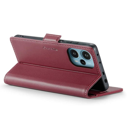 CASEME 023 Series For Xiaomi Poco F5 5G / Redmi Note 12 Turbo Case Wallet Leather Phone Cover