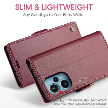 CASEME 023 Series For Xiaomi Poco F5 5G / Redmi Note 12 Turbo Case Wallet Leather Phone Cover