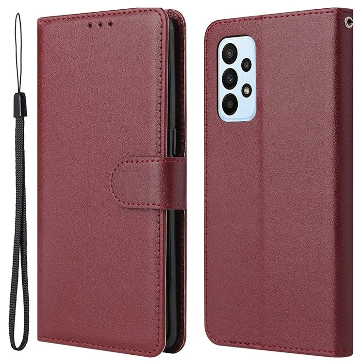 For Samsung Galaxy A23 4G / A23 5G (Global Version) / F23 5G / M23 5G / M13 4G Phone Case PU Leather Cover