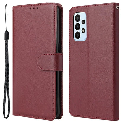 For Samsung Galaxy A23 4G / A23 5G (Global Version) / F23 5G / M23 5G / M13 4G Phone Case PU Leather Cover