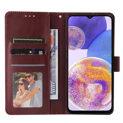 For Samsung Galaxy A23 4G / A23 5G (Global Version) / F23 5G / M23 5G / M13 4G Phone Case PU Leather Cover