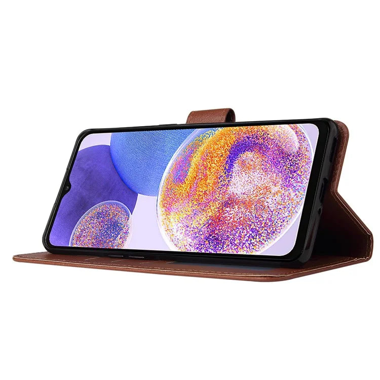 For Samsung Galaxy A23 4G / A23 5G (Global Version) / F23 5G / M23 5G / M13 4G Phone Case PU Leather Cover