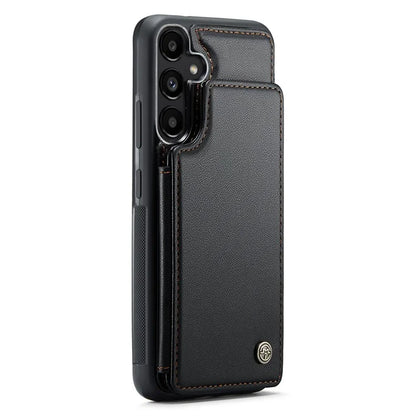 CASEME C22 Series For Samsung Galaxy A55 5G Case RFID Blocking 5 Card Slots Kickstand Back Cover