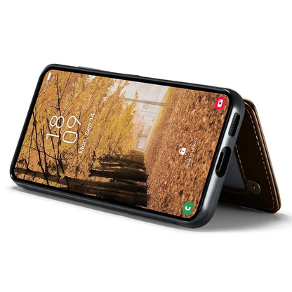 CASEME C22 Series For Samsung Galaxy A55 5G Case RFID Blocking 5 Card Slots Kickstand Back Cover