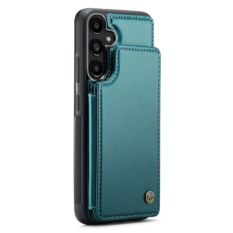 CASEME C22 Series For Samsung Galaxy A55 5G Case RFID Blocking 5 Card Slots Kickstand Back Cover