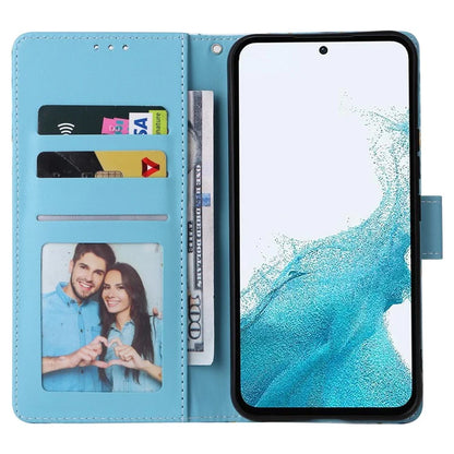 For Samsung Galaxy A54 5G Case with Wrist Strap Wallet Leather Phone Cover Marble Pattern