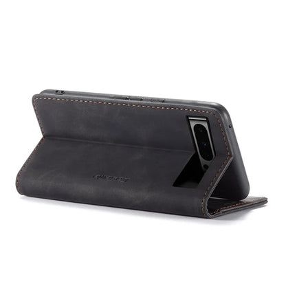 CASEME 013 Series For Google Pixel 8 Pro Case PU Leather Wallet Folio Flip Phone Cover