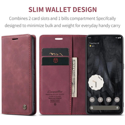 CASEME 013 Series For Google Pixel 8 Pro Case PU Leather Wallet Folio Flip Phone Cover