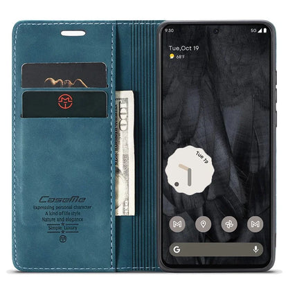 CASEME 013 Series For Google Pixel 8 Pro Case PU Leather Wallet Folio Flip Phone Cover