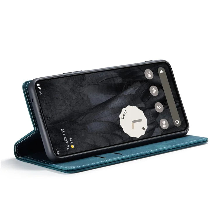 CASEME 013 Series For Google Pixel 8 Pro Case PU Leather Wallet Folio Flip Phone Cover