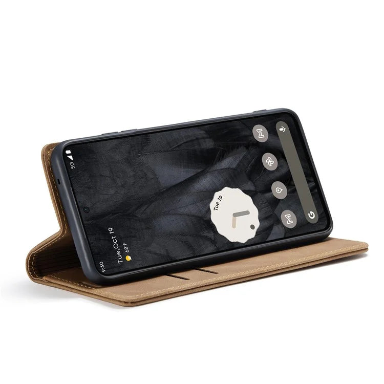 CASEME 013 Series For Google Pixel 8 Pro Case PU Leather Wallet Folio Flip Phone Cover
