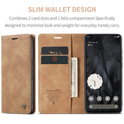 CASEME 013 Series For Google Pixel 8 Pro Case PU Leather Wallet Folio Flip Phone Cover