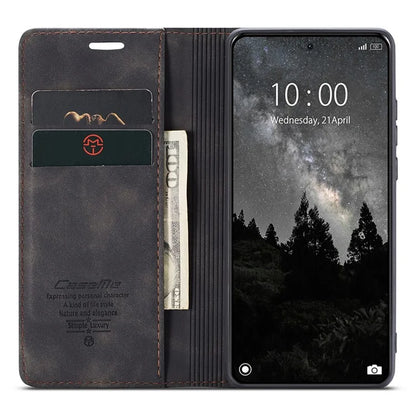 CASEME 013 Series For Xiaomi 14 Ultra Stand Case Card Slot Leather Phone Cover