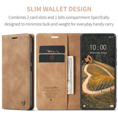 CASEME 013 Series For Xiaomi 14 Ultra Stand Case Card Slot Leather Phone Cover
