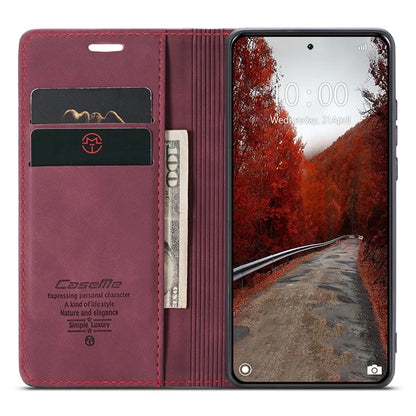 CASEME 013 Series For Xiaomi 14 Ultra Stand Case Card Slot Leather Phone Cover