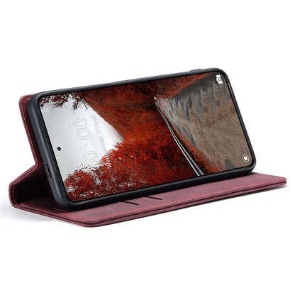 CASEME 013 Series For Xiaomi 14 Ultra Stand Case Card Slot Leather Phone Cover