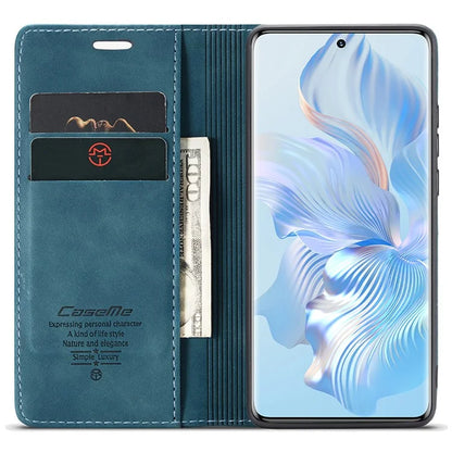CASEME 013 Series For Honor 80 5G Case Anti-Scratch Stand Leather Phone Cover with Card Slot