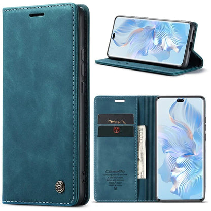 CASEME 013 Series For Honor 80 Pro 5G Case Leather Phone Cover Card Slots Stand Flip