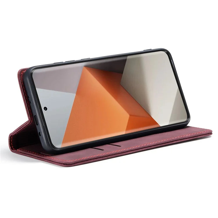 CASEME 013 Series For Xiaomi Redmi Note 13 Pro+ 5G Case Wallet Stand Flip Leather Phone Cover