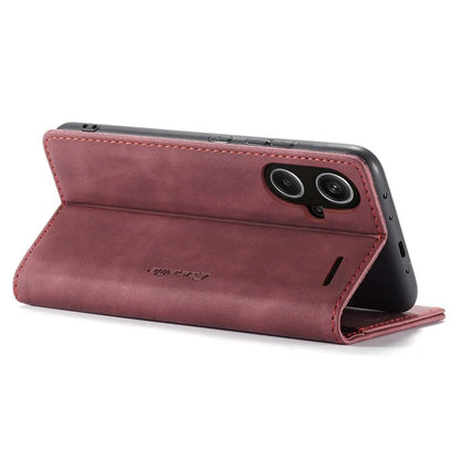 CASEME 013 Series For Xiaomi Redmi Note 13 Pro+ 5G Case Wallet Stand Flip Leather Phone Cover