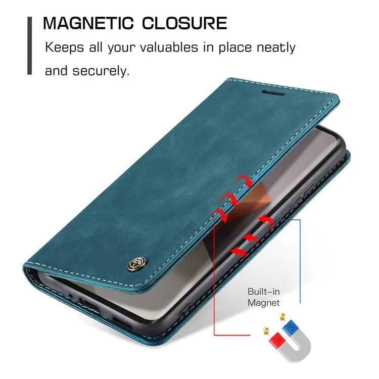 CASEME 013 Series For Xiaomi Redmi Note 13 Pro+ 5G Case Wallet Stand Flip Leather Phone Cover