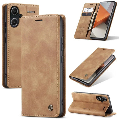 CASEME 013 Series For Xiaomi Redmi Note 13 Pro+ 5G Case Wallet Stand Flip Leather Phone Cover