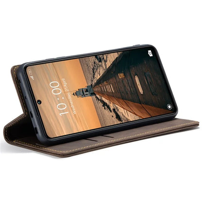 CASEME 013 Series For Xiaomi Redmi Note 13 Pro 5G / Poco X6 5G Case Leather Folio Wallet Phone Cover
