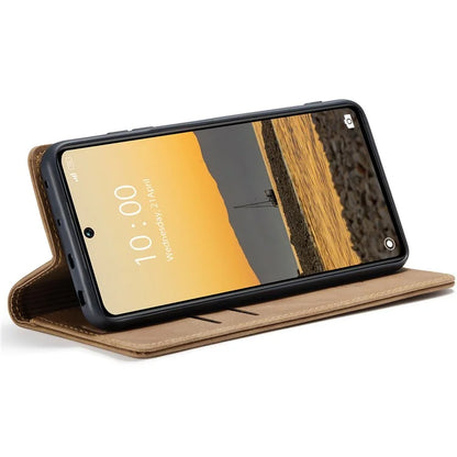 CASEME 013 Series For Xiaomi Redmi Note 13 Pro 5G / Poco X6 5G Case Leather Folio Wallet Phone Cover