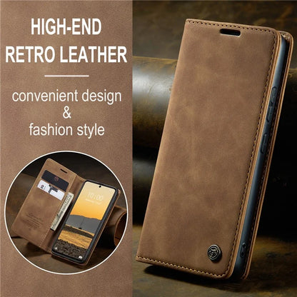 CASEME 013 Series For Xiaomi Redmi Note 13 Pro 5G / Poco X6 5G Case Leather Folio Wallet Phone Cover