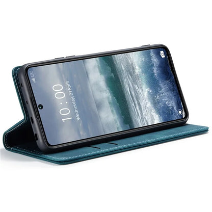 CASEME 013 Series For Xiaomi Redmi Note 13 Pro 5G / Poco X6 5G Case Leather Folio Wallet Phone Cover