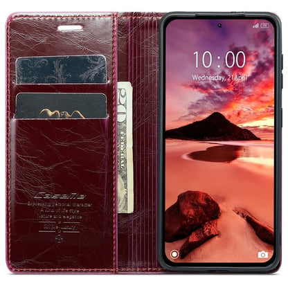 CASEME 003 Series For Xiaomi Redmi Note 13 Pro+ 5G Case Retro Style Waxy Leather Phone Cover