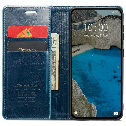 CASEME 003 Series For Xiaomi Redmi Note 13 Pro+ 5G Case Retro Style Waxy Leather Phone Cover