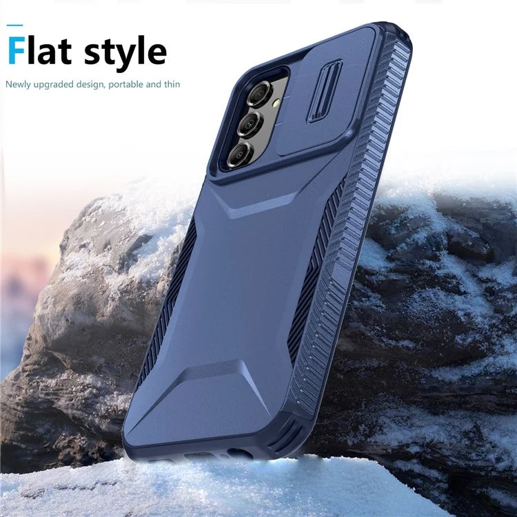 For Samsung Galaxy A14 5G Case Shockproof TPU+PC Phone Cover with Camera Lid