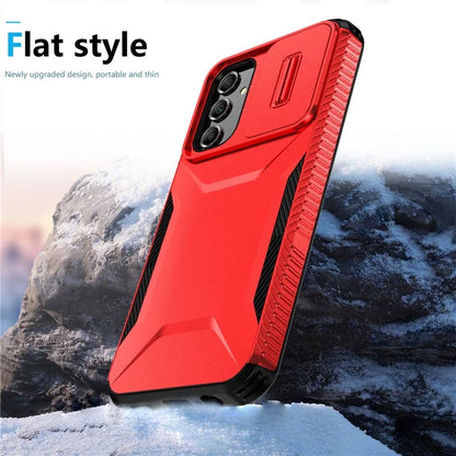 For Samsung Galaxy A14 5G Case Shockproof TPU+PC Phone Cover with Camera Lid