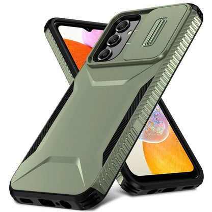 For Samsung Galaxy A14 5G Case Shockproof TPU+PC Phone Cover with Camera Lid