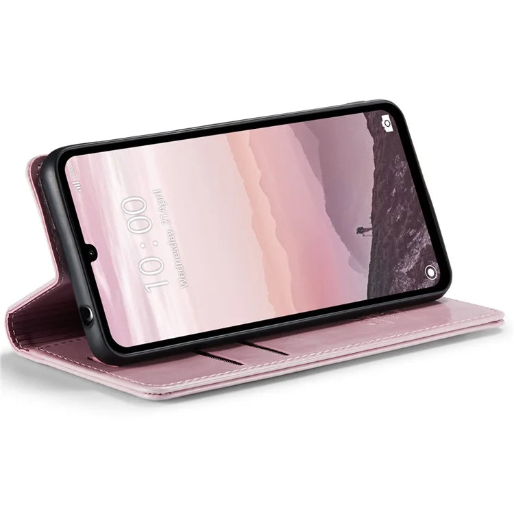 CASEME 003 Series For Xiaomi Redmi 13C 4G  /  Poco C65 4G Case Leather Phone Cover Stand Wallet