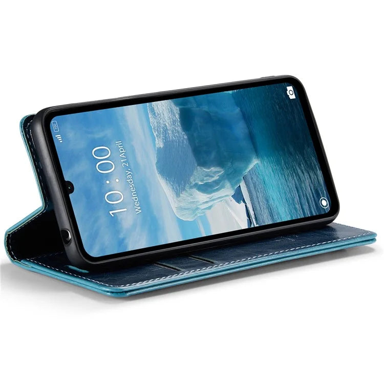 CASEME 003 Series For Xiaomi Redmi 13C 4G  /  Poco C65 4G Case Leather Phone Cover Stand Wallet