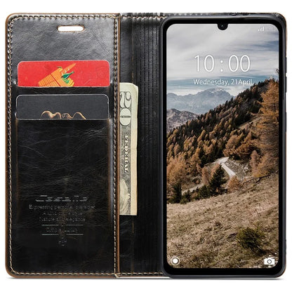 CASEME 003 Series For Xiaomi Redmi 13C 4G  /  Poco C65 4G Case Leather Phone Cover Stand Wallet