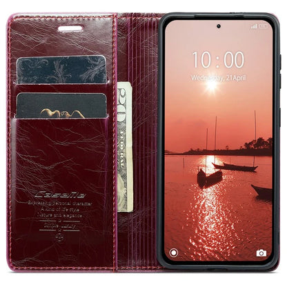 CASEME 003 Series For Xiaomi Redmi Note 13 Pro 5G / Poco X6 5G Case Anti-Drop Leather Phone Cover